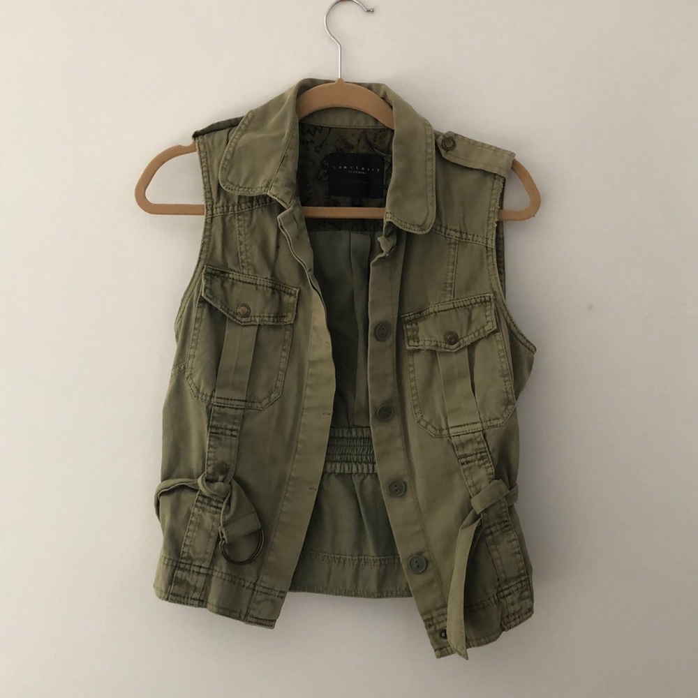 Sanctuary green vest
